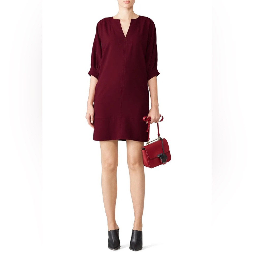 Trina Turk Wine Pipkin Dress